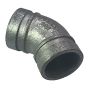 GALVANIZED Grooved 45  1-1/4" Elbow  (208)