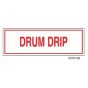 Sign Alum Personalized 6 x 2 Drum Drip