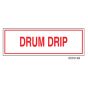 Sign Alum 6x2 Drum Drip (100/1000/22#)