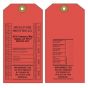 Tag Personalized(1000)GA 5yr Compliance Failure Red(2-sided)
