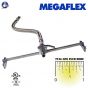 MegaFlex Sprinkler Drop Hose 28" (1/2") Braided UL/FM AR-400