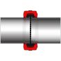 Grooved Coupling Rigid 1-Bolt Push-On 2-1/2" Quikcoup 001RT UL/FM (BUY AMERICAN)