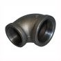 Pipe Fitting Malleable Iron 90° Reducing Elbow 1" x 1/2"