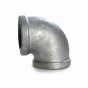 Pipe Fitting Malleable Galvanized Iron 90° Elbow 3/8"