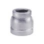 Pipe Fitting Malleable Galvanized Iron Reducing Coupling 1-1/2" x 1-1/4"