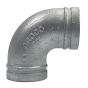 GALVANIZED Grooved 90 6" Elbow Std Long  (201)