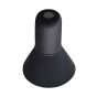 Escutcheon 2PC 399 Alum Flat Black 1/2"IPS(3-3/4" TO 6"Adj)