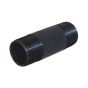 Pipe Nipple Steel 6" X Close Black