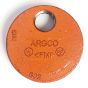 Grooved End Cap 3" w/Hole 1" (602)