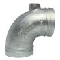 GALVANIZED Grooved Drain Elbow 2"  (204)