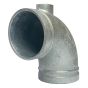 GALVANIZED Grooved Drain Elbow 3"  (204)