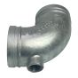 GALVANIZED Grooved Drain Elbow 6"  (204)