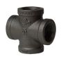 Pipe Fitting Ductile Iron Cross 1-1/4" x 1"