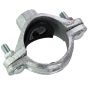 GALVANIZED Fire Outlet Tee Threaded 2-1/2" x 1/2" (502)  Hole Size: 1-3/16"/30mm