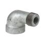 Pipe Fitting Malleable Galvanized Iron 90° Street Elbow 1"