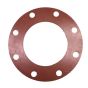 Gasket Pipe Flange Red Rubber Full Face  150# 4" x 1/8"