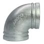 GALVANIZED Grooved  90 5" Elbow Short(202)