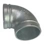 GALVANIZED Grooved  90 8" Elbow Short  (202)