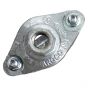 GALVANIZED Fire Outlet Tee Threaded 2-1/2" x 1/2" (502)  Hole Size: 1-3/16"/30mm