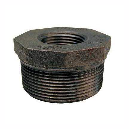 Pipe Fitting Malleable Iron Bushing 1-1/2" x 3/4" (=Anvil 383)