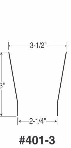 Extended 401 Skirt only 3" Aluminum